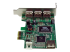 StarTech.com 4 Port PCI Express Low Profile High Speed USB Card - Oikea puoli