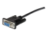 StarTech.com 1m Black Straight Through DB9 RS232 Serial Cable - Lähikuva
