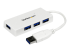 StarTech.com 4 Port USB 3.0 Hub - Oikea kulma