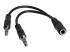 StarTech.com 3.5mm 4 Position to 2x 3 Position 3.5mm Headset Splitter Adapter - Vasen kulma