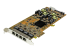 StarTech.com 4 Port Gigabit PoE (Power over Ethernet) Card - Vasen kulma