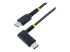 StarTech.com 6in (15cm) USB C Charging Cable Right Angle, 60W PD 3A, Heavy Duty Fast Charge USB-C Cable, USB 2.0 Type-C, Durable and Rugged Aramid Fiber, S20/iPad/Pixel - Oikea kulma