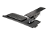 StarTech.com Under Desk Keyboard Tray, Full Motion & Height Adjustable Keyboard and Mouse Tray, 10" x 26" Platform, Ergonomic Sliding Computer Keyboard Holder with Mouse Pad & Wrist Rest - Oikea kulma