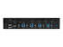 StarTech.com 4 Port HDMI KVM Switch, Single Monitor 4K 60Hz Ultra HD HDR, Desktop HDMI 2.0 KVM Switch with 2 Port USB 3.0 Hub (5Gbps) & 4x USB 2.0 HID Ports, Audio, Hotkey Switching, TAA - Takaisin