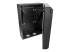 StarTech.com 8U 19" Vertical Wall Mount Server Rack Cabinet, Low Profile (15"), 30" Deep Locking Network Enclosure with 2U for Switch Patch Panel Router Mounting IT/Data Cabinet Assembled - Vasen kulma