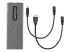 StarTech.com USB-C 10Gbps to M.2 NVMe or M.2 SATA SSD Enclosure, Tool-free M.2 PCIe/SATA NGFF SSD Enclosure, Portable Aluminum Case, USB Type-C & USB-A Host Cables, For 2230/2242/2260/2280 - Ylä