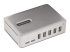 StarTech.com 7-Port USB-C Hub, 5x USB-A + 2x USB-C, Self-Powered w/ 65W Power Supply, USB 3.1 10Gbps Hub w/ BC1.2 Charging, Desktop/Laptop USB Hub with 3ft Locking USB-IF Certified Cable - Vasen kulma