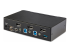 StarTech.com 2-Port DisplayPort KVM Switch, 8K 60Hz / 4K 144Hz, Single Display, DP 1.4, 2x USB 3.0 Ports, 4x USB 2.0 HID Ports, Push-Button & Hotkey Switching, TAA Compliant - Takaisin