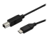 StarTech.com USB C to USB B Printer Cable - Oikea kulma