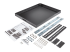 StarTech.com 1U Sliding Server Rack Mount Keyboard Shelf Tray - Vasen kulma