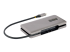 StarTech.com 4-Port USB-C Hub, 1x USB-A and 3x USB-C Ports, USB 3.1 10Gbps, Bus Powered, USB Type C Hub with 9.8in (25cm) Wrap-Around Cable, Portable USB-C to USB-A Hub - Vasen kulma