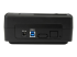 StarTech.com USB 3.1 (10Gbps) Single-Bay Dock for 2.5"/3.5" SATA SSD/HDD - Takaisin