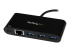 StarTech.com 3 Port USB-C Hub with Gigabit Ethernet & 60W Power Delivery Passthrough Laptop Charging, USB-C to 3x USB-A (USB 3.0 SuperSpeed 5Gbps), USB 3.1/USB 3.2 Gen 1 Type-C Adapter Hub - Lähikuva