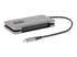 StarTech.com 4-Port USB-C Hub, 4x USB-C Ports, USB 3.1 10Gbps, Portable USB C Hub with 100W Power Delivery Pass-Through, Portable USB Type C Hub w/ 9.8in (25cm) Wrap-Around Cable - Vasen kulma
