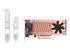 QNAP QM2-2P10G1TB - Tallennuslaitteen ohjain - Vasen kulma