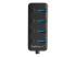 StarTech.com 4 Port USB 3.0 Hub, USB-A to 4x USB 3.0 Type-A with Individual On/Off Port Switches, SuperSpeed 5Gbps USB 3.1/USB 3.2 Gen 1, USB Bus Powered, Portable, 9.8" Attached Cable - Lähikuva