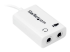 StarTech.com 4 Position Microphone and Headphone Splitter 3.5 mm 4 Pin / 4 Pole Mic and Audio Combo Splitter Cable (MUYHSMFFADW) - Lähikuva