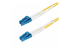 StarTech.com 2m (6.6ft) LC to LC (UPC) OS2 Single Mode Duplex Fiber Optic Cable, 9/125µm, Laser Optimized, 10G, Bend Insensitive, Low Insertion Loss - Oikea kulma