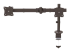 StarTech.com Desk Mount Triple Monitor Arm, Ergonomic VESA 3 Monitor Mount up to 27", Articulating & Height Adjustable Pole Mount, Tilt/Swivel/Rotate LCD/LED Screen, Desk Clamp/Grommet - Lähikuva
