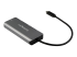 StarTech.com 4 Port USB C Hub w/ 2x USB A & 2x USB C, SuperSpeed 10Gbps USB Type-C 3.1/3.2 Gen 2 Hub, USB Bus Powered, Portable USB-C to USB Adapter Hub, Aluminum, 9.8" (25cm) Cable - Vasen kulma