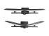 StarTech.com Crossbar Dual Monitor Desk Stand, Double 27inch Screens/VESA - Ylä