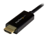 StarTech.com 6.5 ft / 2m DisplayPort to HDMI converter cable - Lähikuva