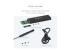 StarTech.com M.2 SSD Aluminum Enclosure to USB 3.0 (5Gbps) with UASP - Vasen kulma