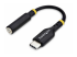 StarTech.com USB-C Audio Adapter to 3.5mm TRRS Jack, Headphone Aux Dongle - Oikea kulma