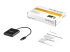StarTech.com USB 3.0 to Dual HDMI Adapter, 1x 4K 30Hz & 1x 1080p, External Video & Graphics Card, USB Type-A to HDMI Dual Monitor Display Adapter Dongle, Supports Windows Only, Black - Oikea kulma