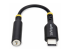 StarTech.com USB-C Audio Adapter to 3.5mm TRRS Jack, Headphone Aux Dongle - Etusivu