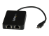 StarTech.com USB-C to Dual Gigabit Ethernet Adapter with USB 3.0 (Type-A) Port - Oikea kulma