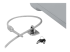 Compulocks Anchoring Point for Security Cable Locks - Oikea kulma