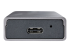 StarTech.com USB-C 10Gbps to M.2 NVMe or M.2 SATA SSD Enclosure, Tool-free M.2 PCIe/SATA NGFF SSD Enclosure, Portable Aluminum Case, USB Type-C & USB-A Host Cables, For 2230/2242/2260/2280 - Vasen puoli