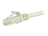 StarTech.com 3m CAT6 Ethernet Cable, 10 Gigabit Snagless RJ45 650MHz 100W PoE Patch Cord, CAT 6 10GbE UTP Network Cable w/Strain Relief, White, Fluke Tested/Wiring is UL Certified/TIA - Lähikuva