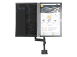 StarTech.com Desk Mount Dual Monitor Arm, Full Motion Monitor Mount for 2x VESA Displays up to 32" (up to 17lb/8kg), Ergonomic Vertical Stackable Arms, Articulating, Height Adjustable - Lähikuva