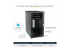 StarTech.com 25U Network Rack Cabinet on Wheels - Vasen kulma