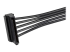 StarTech.com 15.7 in (400 mm) SATA Power Splitter Adapter Cable - Lähikuva