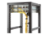 StarTech.com 1U Vertical 2.2 x 3.9in Server Rack Cable Management D-Ring Hook w/ Flexible Opening - Oikea kulma