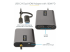 StarTech.com USB-C to Dual-HDMI Adapter, USB-C or A to 2x HDMI, 4K 60Hz, 100W PD Pass-Through, 1ft (30cm) Built-in Cable, External Video Graphics Adapter - Multi-angle