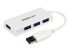 StarTech.com 4 Port USB 3.0 Hub - Vasen kulma