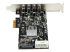 StarTech.com 4 Port USB 3.0 PCIe Card w/ 4 Dedicated Channels - Oikea kulma