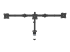 StarTech.com Desk Mount Triple Monitor Arm, Ergonomic VESA 3 Monitor Mount up to 27", Articulating & Height Adjustable Pole Mount, Tilt/Swivel/Rotate LCD/LED Screen, Desk Clamp/Grommet - Etusivu