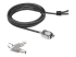 Compulocks T-bar Security Keyed Cable Lock - Vasen kulma
