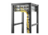 StarTech.com 5-Pack 1U Vertical Cable Management D-Ring Hooks, Cable Manager For 19" Server Racks/Cabinets, Network Rack Wire Organizers, Cable Guide Rings - Oikea kulma
