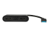 StarTech.com USB 3.0 to Dual HDMI Adapter, 1x 4K 30Hz & 1x 1080p, External Video & Graphics Card, USB Type-A to HDMI Dual Monitor Display Adapter Dongle, Supports Windows Only, Black - Alin