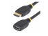 StarTech.com 3.3ft HDMI 2.0 Extension Cable, 4K 60Hz, M/F - Oikea kulma