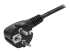 StarTech.com 3m (10ft) Computer Power Cord, 18AWG, EU Schuko to C13 Power Cord, 10A 250V, Black Replacement AC Cord, TV/Monitor Power Cable, Schuko CEE 7/7 to IEC 60320 C13 Power Cord - Lähikuva