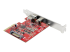 StarTech.com 2-Port 10Gbps USB-A & USB-C PCIe Card, USB 3.1 Gen 2 PCI Express Type C/A Host Controller Card Adapter, USB 3.2 Gen 2x1 PCIe Desktop Expansion Add-On Card, Windows/macOS/Linux - Ylä