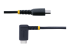 StarTech.com 6in (15cm) USB C Charging Cable Right Angle, 60W PD 3A, Heavy Duty Fast Charge USB-C Cable, USB 2.0 Type-C, Durable and Rugged Aramid Fiber, S20/iPad/Pixel - Etusivu
