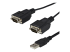 StarTech.com USB to Serial Adapter - Oikea kulma